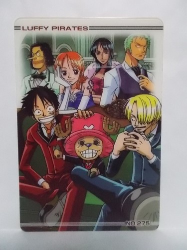 Carta gomma One Piece Gumica Nami Robin Kalifa Vivi Lufy Sanji Zoro 201 ~ 300 - Foto 16 di 26