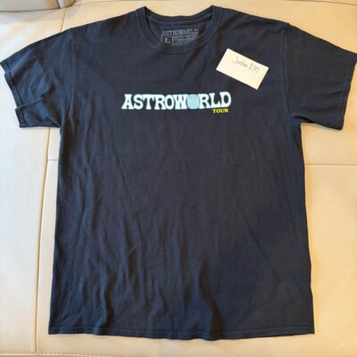 ASTROWORLD Tシャツ Lサイズ Travis Scott Astroworld Tee Black Men's - FW18 - US
