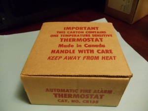 Thermoflex Cr135 Heat Detector N O 135 Ebay