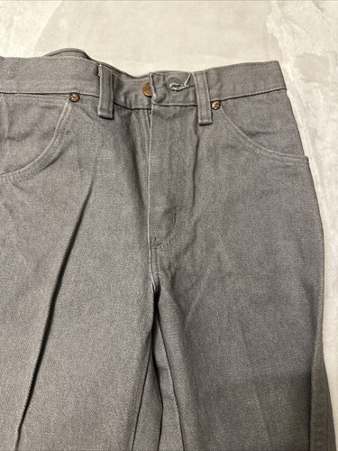 Boys’ Pro Rodeo Wrangler Jeans Cowboy Cut Grey/Silver 11 Slim NWT 13MWZBG - Picture 7 of 9