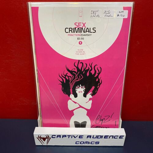 Sex Criminals #1 - Signed Chip Zdarsky and Matt Fraction - NM
