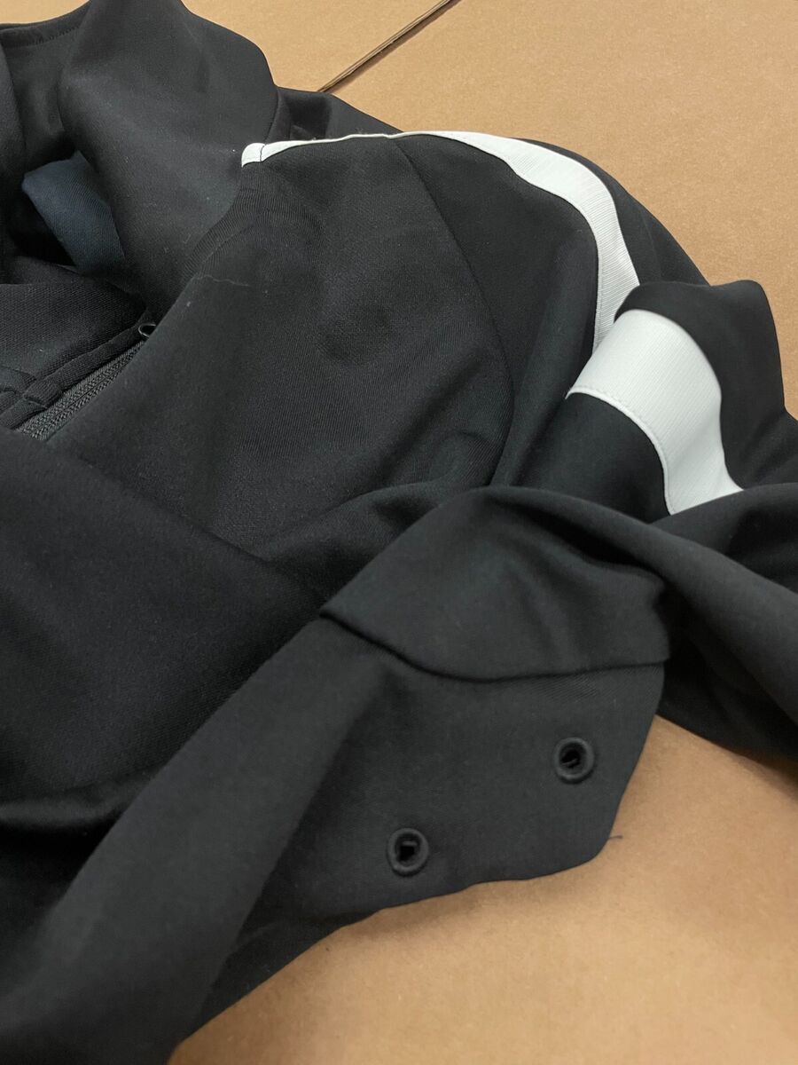 NIKE N98 TRIBUTE TRACK JACKET BLACK WHITE SZ XXL 861648-010 NIKE N98 TRIBUTE TRACK JACKET BLACK WHITE SZ XXL 861648-010
