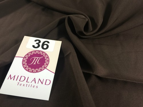 Soft Lightweight Lining Fabric 36" Wide 100% Polyester 60 Matt Colours M505 Mtex - Picture 117 of 207