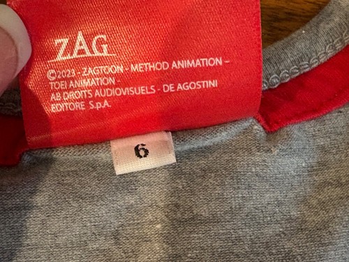 LOT OF 3 Miraculous Ladybug T-Shirts KIDS SIZE 6 Red/Grey/Black - Picture 5 of 13