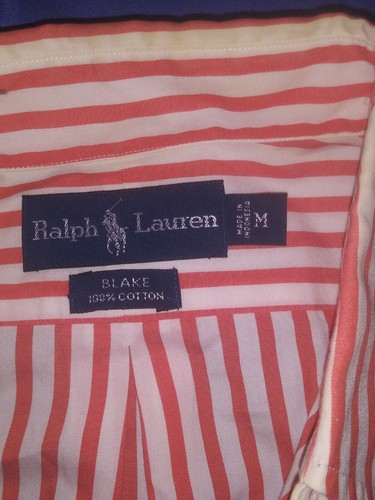 Ralph Lauren "Blake" long sleeve button down dress shirt M 100% cotton - Picture 3 of 5