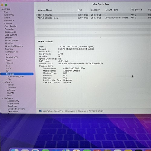 Apple MacBook Pro 2015 15" (A1398) | i7-4870HQ 2.5GHz | 16GB RAM | 256GB SSD - Picture 15 of 15