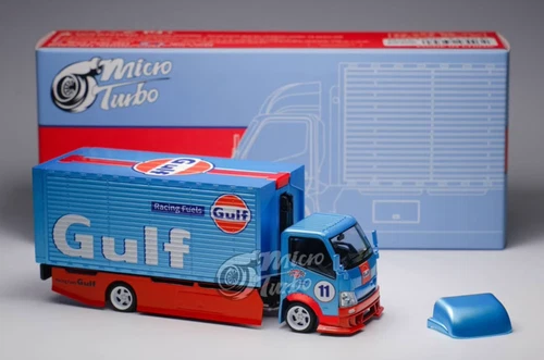 GB MT 1:64 Gulf H300 Tow Truck Custom Racing Fuets Modell Diecast Sammelauto - Bild 18 von 18