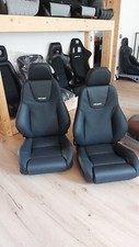 2x Recaro Sportsitze Leder Sitzheizung klappbar klassik Oldtimer BMW 02 Golf 1 2