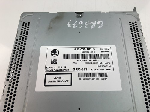 SKODA FABIA I Combi 6Y5 Musik-Player ohne GPS 5J0035161D 2007 17035911 - Bild 3 von 4