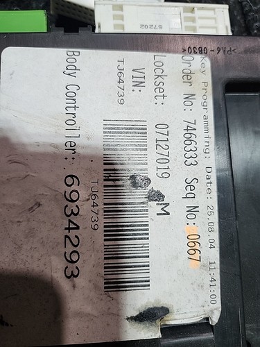 2004-2006 Mini Cooper R50 R53 BCM Body Control Module Unit 6 934 293 OEM - Picture 3 of 8