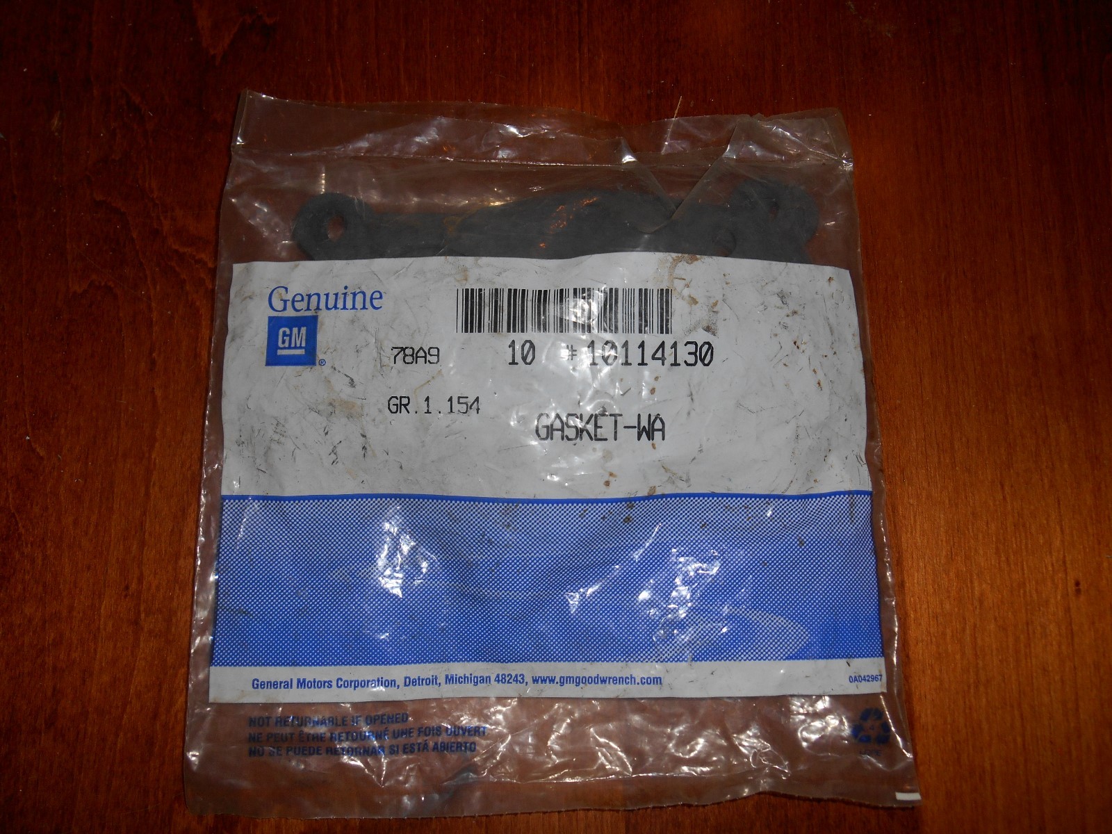 Dealership NOS General Motor GM 10114130 3860304 (10) Engine 