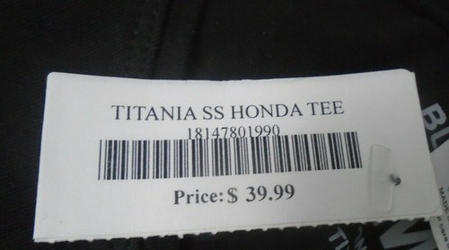 Golf THE HONDA CLASSIC Bling it on ladies medium black short sleeve Top New - Picture 3 of 6
