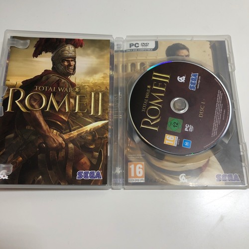 Total War - Rome II 2(2-CD PC DVD Game, Sega, Steam) Rare, Vintage, VG - Picture 2 of 2