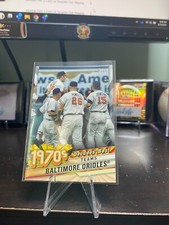 2020 Topps Update Series - Decades Best Teams Baltimore Orioles #DB-22