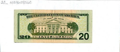 $20 Fancy Radar Flipper Banknote 7 Digits #20-MB36108016C *REDUCED!!!! - Bild 3 von 3