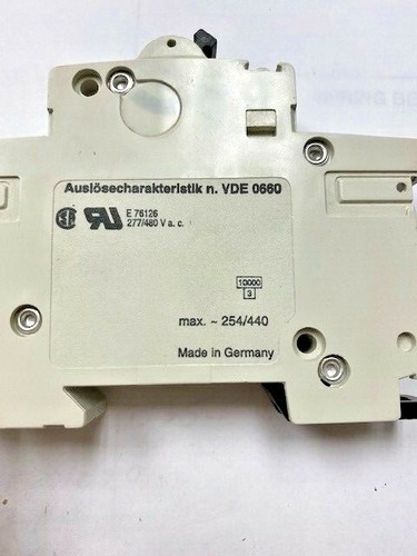 ABB S281 K8A Circuit Breaker, 8 Amp, 1 Pole, 230/400V, 1 Unit only, no box - Picture 2 of 3