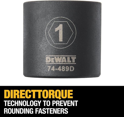 DEWALT Impact Socket Set, 23 Piece Set, 3/8" Drive Metric/SAE (DWMT74738) - Picture 4 of 7