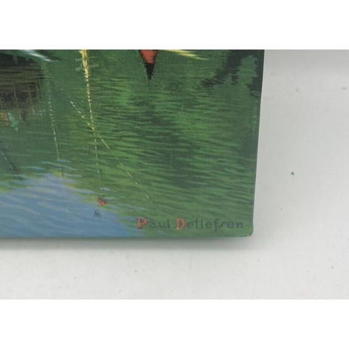 Vintage Milton Bradley Good Old Days Puzzle 500pcs By Old River Days 4181-9 NOS - Picture 2 of 9