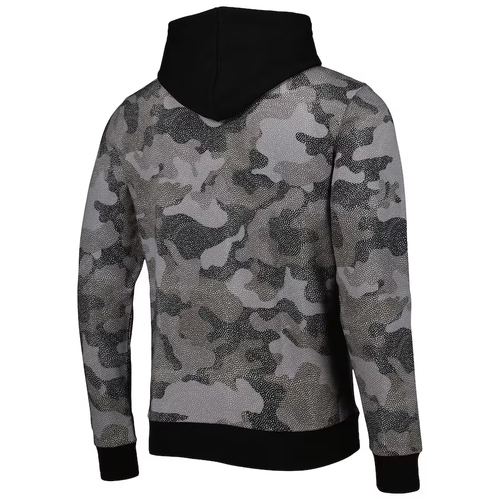 NWT Men's Large LG Hugo Boss x NBA League Logo Gray Black Camo Pullover Hoodie L - Picture 3 of 6