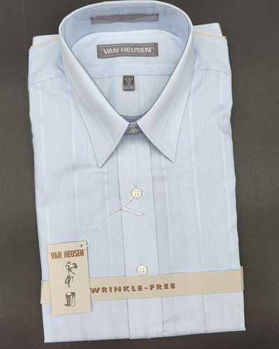 Van Heusen Vintage Button Down Herren Langarm Hemd Gr. 16 34/35 - Bild 1 von 5