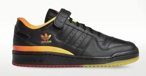 Adidas Forum Low Men’s Size 11 Casual Shoe Black Fashion Sneaker Trainer NEW