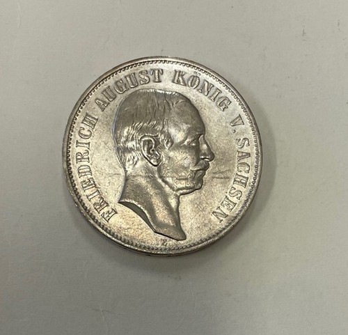 Saxony (Germany) - 1908-E Large Silver 5 Mark - Scarce - Imagen 2 de 5