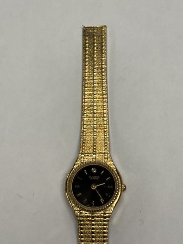Vintage Bulova Gold-Tone Watch C960495 High Quality Swiss Quartz FOR REPAIR - Picture 4 of 8