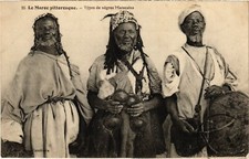 CPA MOROCCO Type de negres Marocains (1318562)