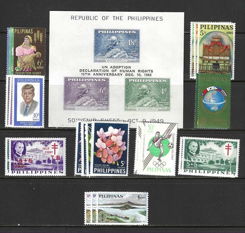 COLECCIÓN DE SELLOS DE FILIPINAS #534... 954 — (46) JUEGOS + SS — 1949-1966 — COMO NUEVO - Imagen 3 de 4
