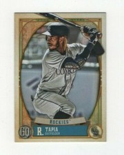 2021 TOPPS GYPSY QUEEN BASEBALL - RAIMEL TAPIA COLORADO ROCKIES #137