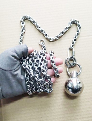 China Martial Arts Meteor Hammer 304 Stainless Steel Kung Fu Chain sport L3m - Picture 1 of 4