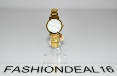 New Kate Spade New York Swarovski Yellow Gold SS MOP Small  display picture 1