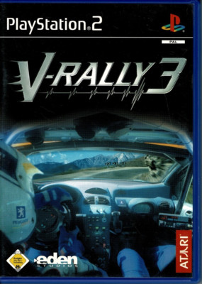 V-Rally 3 PlayStation 2 PS2 Rennspiel | Sehr guter Zustand | VERSAND KOSTENLOS