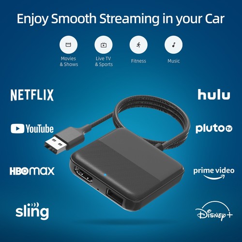 Ottocast Car TV Mate HDMI Multimedia Player Auto Video für Fire Stick Mirroring - Zdjęcie 3 z 9