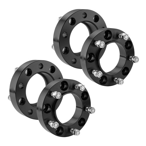 (4) 1.5" Hubcentric 5x150 Wheel Spacers 14x1.5 For 2008-19 Toyota Tundra Sequoia - Picture 2 of 10