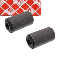 2X febi Lagerbuchse Blattfeder FüR Fiat Ducato 280 290 J5 C25 Hinterachse Vorne