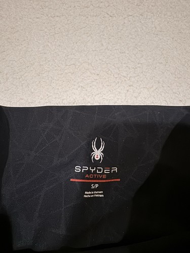 Spyder Active Pants Womens Medium Black Media Lightweight Leggings Ladies - Picture 4 of 8