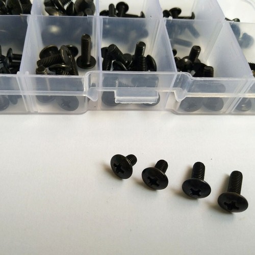 100PCS Phillips Screw Truss head Machine Screws Sets Assortment M3 M4 M5 - Picture 1 of 4