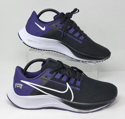 Nike TCU Horned Frogs Air Zoom Pegasus 38 Running Shoe DJ0855-001 Mens Size 11.5