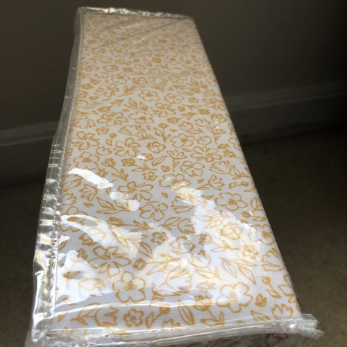 Big One ZWILLING Laken 3-teiliges Set Baumwollmischung faltenfest Gelbgold Blumen 275 Fäden - Bild 12 von 13