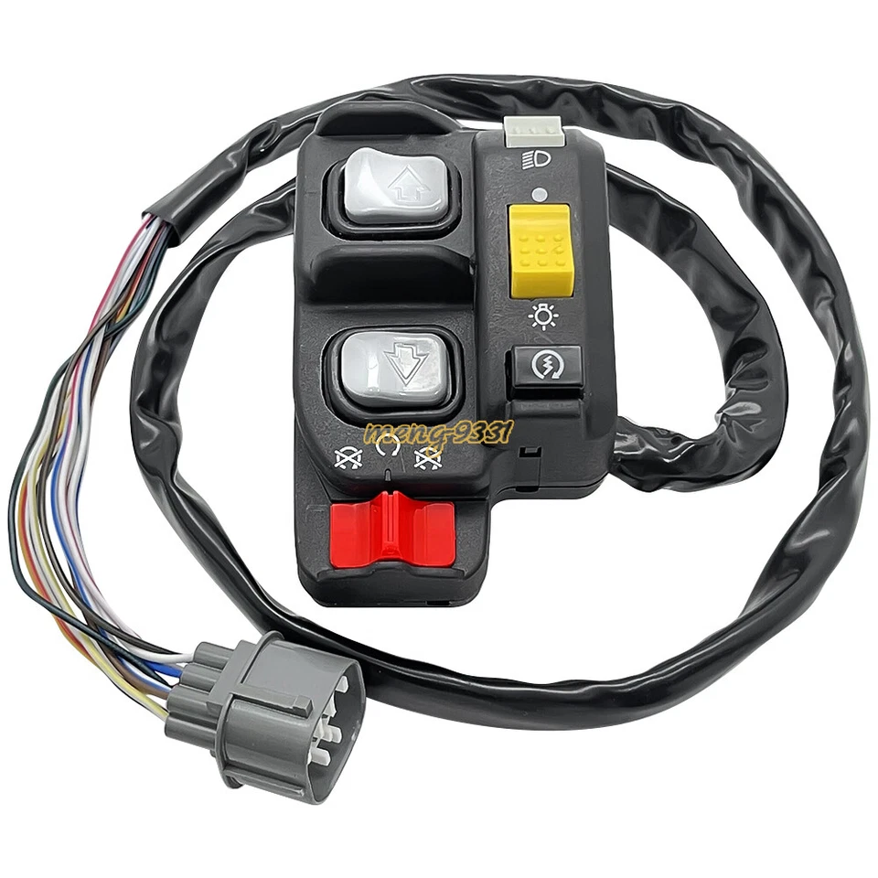 Interruptor de arranque de cambio del manillar izquierdo faro para Honda TRX500 Foreman Rubicon 500 Foto 2 de 4