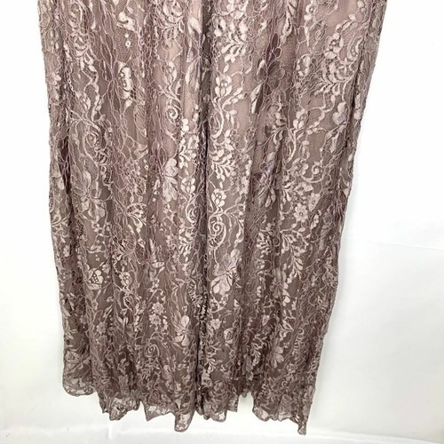 La Femme 27857 Vestido Trompeta de encaje Vestido Cacao 6 - Imagen 10 de 11