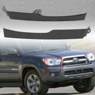 Front Bumper Grille Headlight Filler Trim Kit RH LH For 2006-2009 TOYOTA 4RUNNER