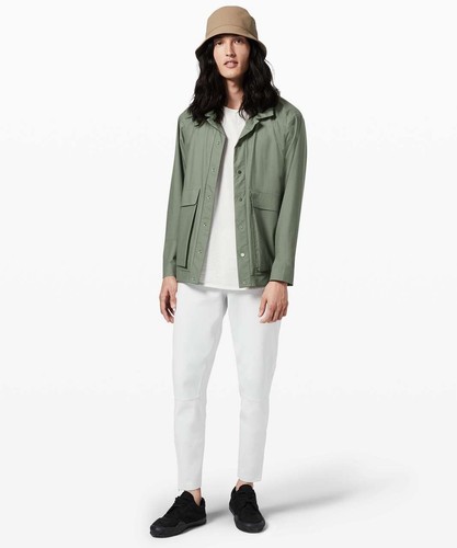 Rare! Lululemon Diffract Jacket lululemon lab Green Palm Deco Men’s Large M4965S - 第 16/16 張圖片