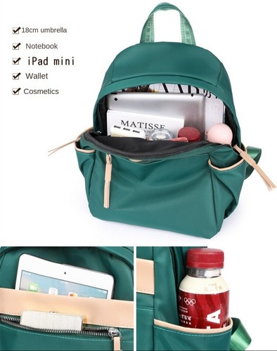 Zaino donna moda versatile grande capacità tempo libero viaggio zaino - Foto 17 di 25