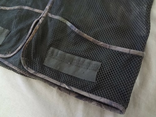 Walls XL Camo Realtree Mesh Vented Hunting Vest Zipper Front - Picture 6 of 8