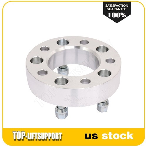2x 1.5" inch 5x5 5x127 Wheel Spacers M14x1.5 For Chevy GMC C1500 Suburban Tahoe - Picture 3 of 10