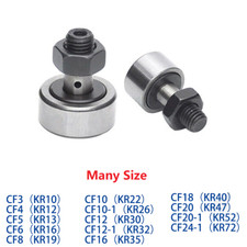 KR Cam Follower Needle Roller Stud Type Track Bearing Needle Bearing CF3 - CF24