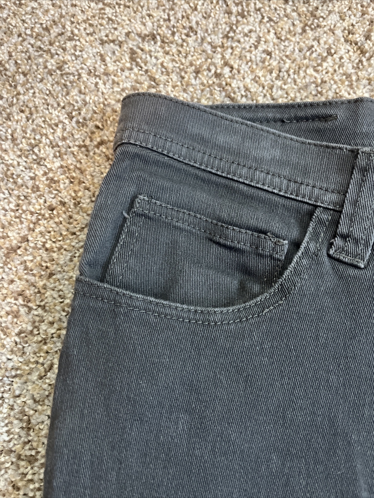 Akademiks MOTO SKINNY Jeans Gray Pockets Size 34 X 29 Mens - View 2
