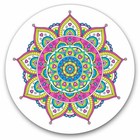 2 x Vinyl Stickers 20cm - Indian Mandala Boho Yoga  Cool Gift #19380